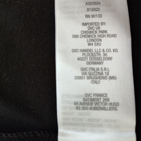 Bob Mackie black open front cardigan - Picture 6 of 8